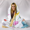 Pretty Butterfly Pattern Hoodie Blanket