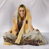 Lovely Golden Hamster Print Hooded Blanket-Free Shipping