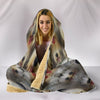 Bearded Collie Dog Lots Print Hooded Blanket-Free Shipping