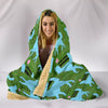 Golden Retriever Dog Pattern Print Limited Edition Hooded Blanket-Free Shipping