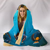 Acanthurus Achilles Fish Print Hooded Blanket-Free Shipping