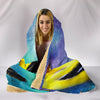 American GoldFinch Bird Print Hooded Blanket-Free Shipping