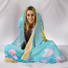 Cockatoo Parrot Print Hooded Blanket-Free Shipping