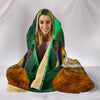 Rough Collie Dog Art Print Hooded Blanket-Free Shipping