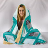 Saint Bernard Dog Patterns Print Hooded Blanket-Free Shipping