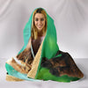 Lovely American Bobtail Cat Print Hooded Blanket-Free Shipping