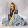 Korat Cat Print Hooded Blanket-Free Shipping