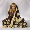 Bulldog Pattern Print Hooded Blanket-Free Shipping