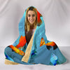 Platy Fish Print Hooded Blanket-Free Shipping