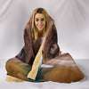 Bulldog Print Hooded Blanket-Free Shipping