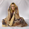 Brussels Griffon Dog Print Hooded Blanket-Free Shipping