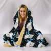 Maltese Dog Pattern Print Hooded Blanket-Free Shipping