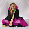 Pink Poodles Hooded Blanket for Lovers of Poodle Dogs