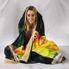 Sun Conure Parrot Print Hooded Blanket-Free Shipping