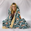 Cavalier King Charles Spaniel Dog Pattern Print Hooded Blanket-Free Shipping