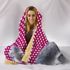 Dandie Dinmont Terrier Print Hooded Blanket-Free Shipping