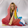 Rainbow Unicorn Print Hooded Blanket-Free Shipping