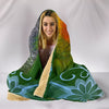 Conure Parrot Print Hooded Blanket-Free Shipping