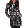 Snow Dog Womens Hoodie Dress