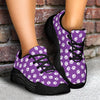 Paw Print Purple Chunky Sneakers