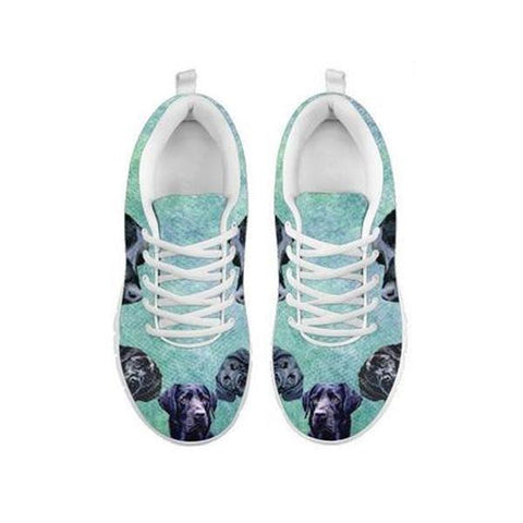 Amazing Black Labrador Painting Print Running Shoes For Women-Free Shipping-For 24 Hours Only