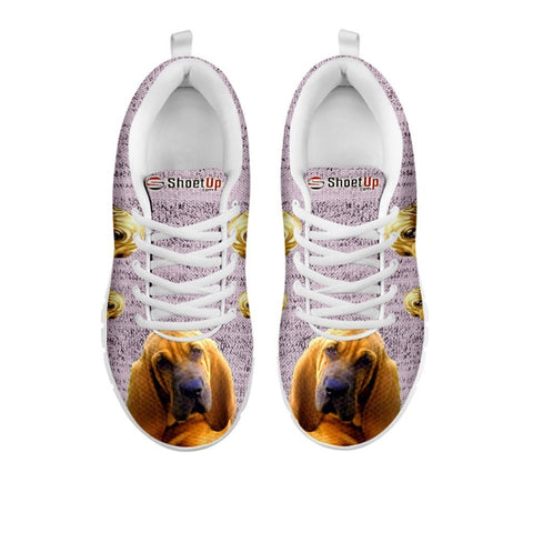 Amazing Bloodhound Dog-Women's Running Shoes-Free Shipping-For 24 Hours Only