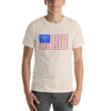 American Dachshund Flag Short-Sleeve Unisex T-Shirt