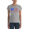 American Dachshund Flag Women's Short Sleeve T-Shirt