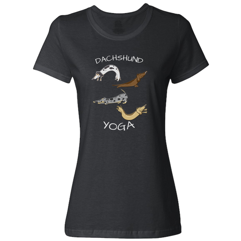 Dachshund Yoga Women's Classic Tee